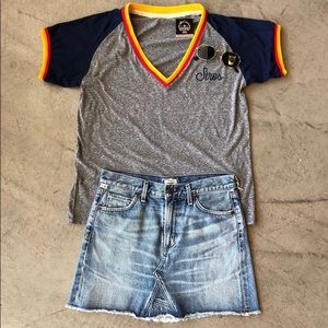 Astros V-Neck Vintage Inspired Tee